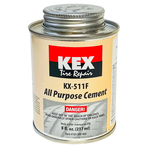 Kex All Purpose Cement (8 oz) - Tire Chemicals