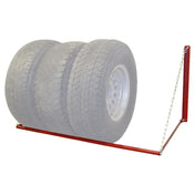 Merrick Foldable Wall Mounted Tire/Wheel Rack - Tire + Wheel