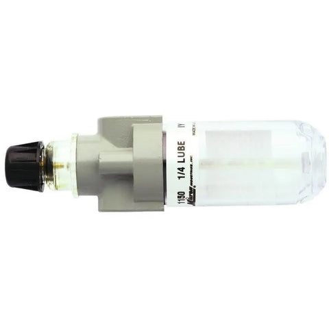 Air Tools - Milton 1/4 In NPT Mini Pecision Lubricator (Drip Type) W/ Polycarbonate Bowl