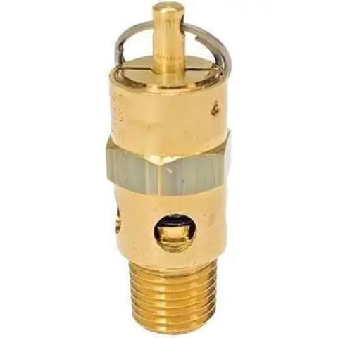 Air Tools - Milton ASME Coded Safety Valve (70 PSI) 1/4 In Male NPT