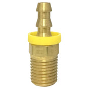 Milton 1/4 MNPT 1/4 Push On and Lock Fitting - 1700 - Air