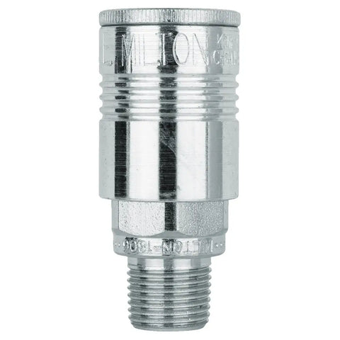 Milton 3/8 MNPT P-Style Coupler (Ea.) - M-1806 - Air Tools