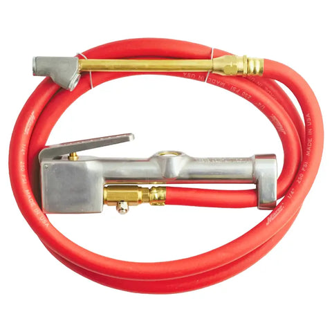 Milton 501 Inflator Gauge - DH Str Chuck w/ 5ft Hose - Tire