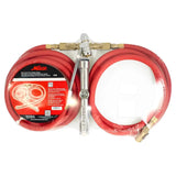 Milton 550 Dual Truck Tire Inflator Gauge w/ 2 x 7’ Hose &