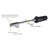 Milton Digital Tire Gauge w/ Swivel Head Chuck 5-100 PSI -