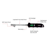 Milton Digital Tire Gauge w/ Swivel Head Chuck 5-100 PSI -