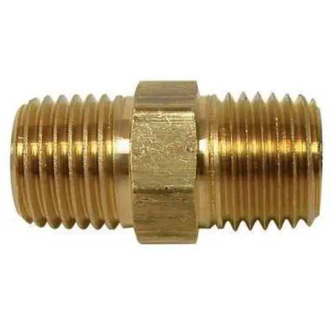 Air Tools - Milton Brass Fitting Hex Coupling 3/8 In ID X 3/8 In NPT Female