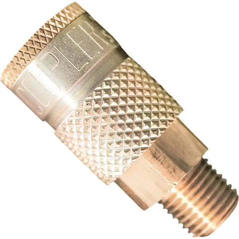 Air Tools - Milton T-Style Coupler 1/4 In Male NPT