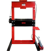 Shop Equipments - Norco 50 Ton Capacity Air / Hydraulic Pump Operated Shop Press W/ 6 1/4" Stroke