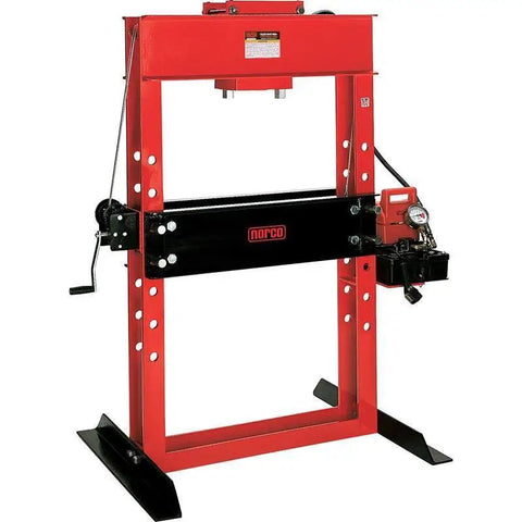 Shop Equipments - Norco 50 Ton Capacity Electro / Hydraulic Pump Operated Shop Press W/ 6 1/4" Stroke