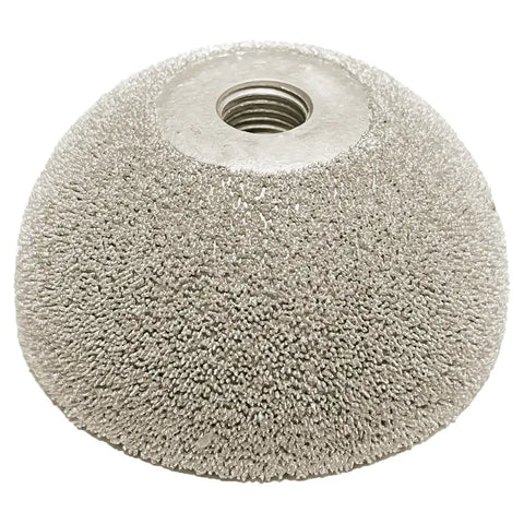 Rema 2 Dia. Contour Cup Rasps w/ Nut - (3/8 60Grit) - Rubber