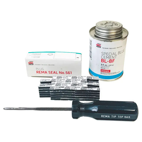Rema 560 Temp Tire Repair Kit for Car/LT - Tire Repair Plugs