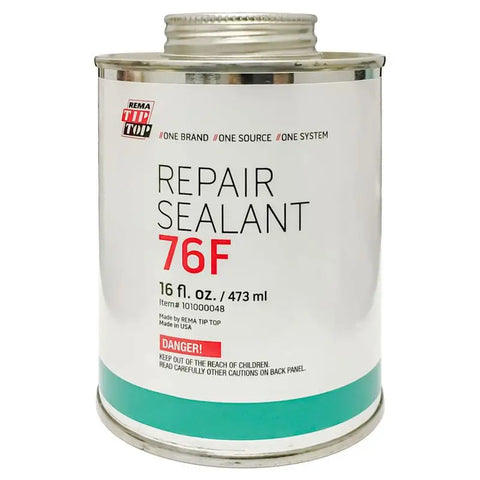 Rema 76F Repair Sealant w/ Brush Cap (16 Oz) - Tire