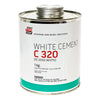 Rema 1 Kg C320 Cold Vulcanizing Cements, White, Non-Flammable, Food-Grade - 101000032