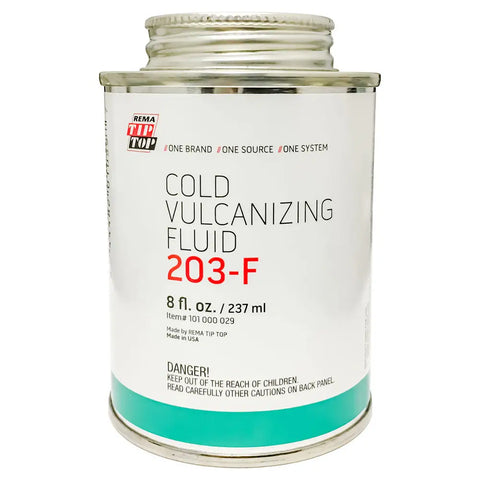 Rema Cold Vulcanizing Fluid 8oz Can - Tire Chemicals