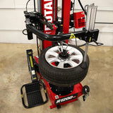 Rotary Auto Center-Post Leverless Tire Changer Dual Roller -