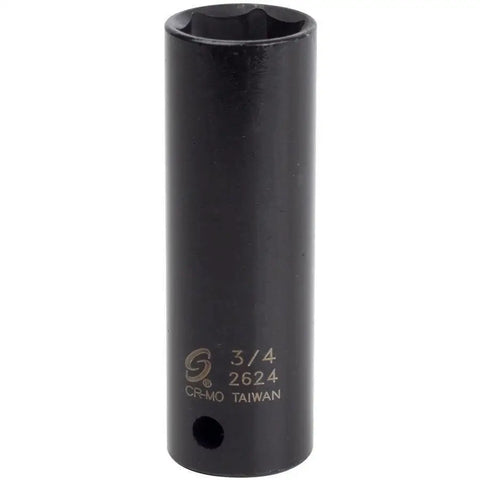 Impact Socket - Sunex 1/2 In Dr. Extra Thin Wall Deep Impact Socket