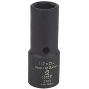 Sunex 1/2 Dr Metric Flip Socket (19mm x 21mm) (6pt) - Impact