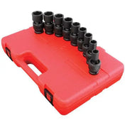 Impact Socket - Sunex 1/2 In Dr. 9 Pc. SAE Universal Impact Socket Set