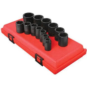 Impact Socket - Sunex 1/2 In Dr. SAE Impact Socket Set