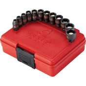 Impact Socket - Sunex 12pc. 1/4 In Drive Metric Magnetic Impact Socket Set