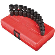Impact Socket - Sunex 1/4 In Dr. 12 Pc. Metric Universal Impact Socket Set
