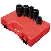 Impact Socket - Sunex 3/4 In Dr. 5 Pc. SAE And Metric Wheel Service Impact Socket Set