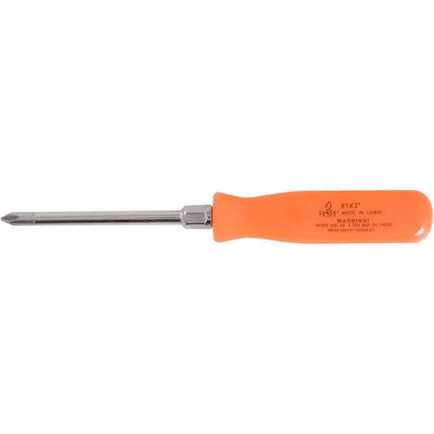 Hand Tools - Sunex 5/16 In X 6 In Neon Orange Screwdriver