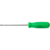 Hand Tools - Sunex 5/32 In X 4 In Slotted Screwdriver-Neon Green