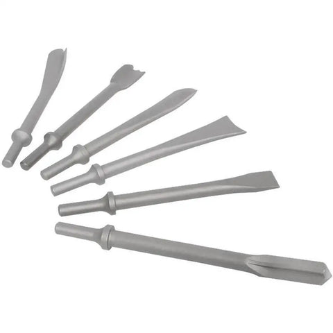 Air Tools - Sunex 6 Pc. Air Chisel Set