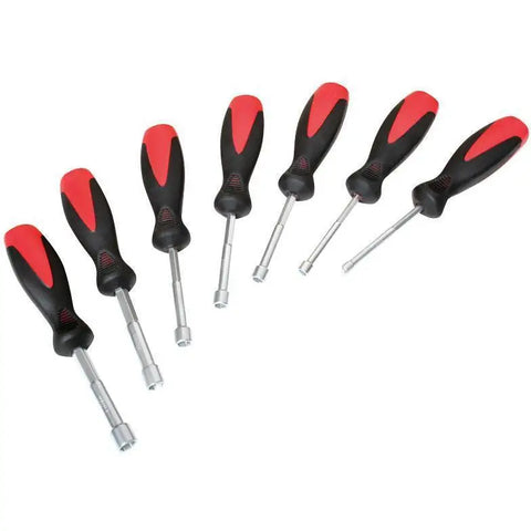 Hand Tools - Sunex 7 Pc. Metric Nut Driver Set W/Comfort Grip
