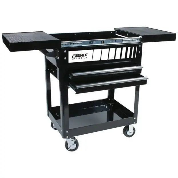 Sunex Compact Slide Top Utility Cart - Heavy Duty Cart – All Tire