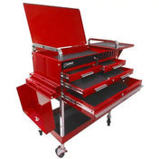 Shop Equipments - Sunex Deluxe Service Cart - Red