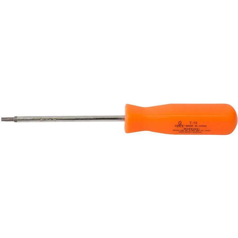 Hand Tools - Sunex T15 Screwdriver-Neon Orange