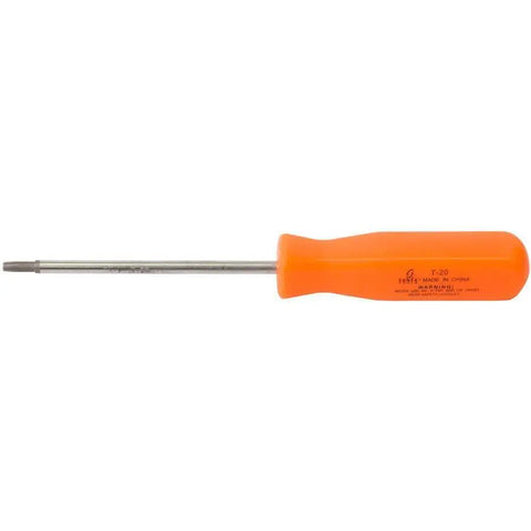 Hand Tools - Sunex T20 Screwdriver-Neon Orange