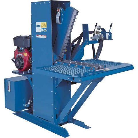 Tire + Wheel Disposal - TSI Tire Cutter From Passenger To Heavytruck Tires